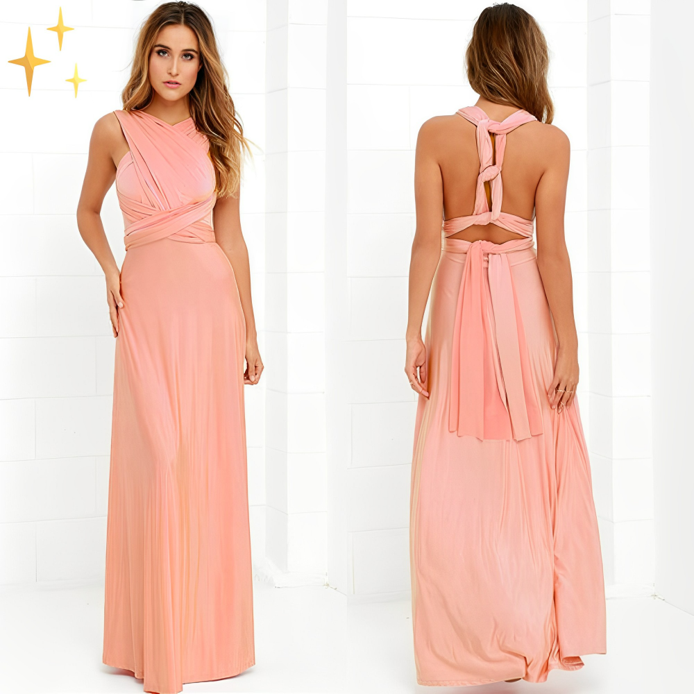WW | Elegantes Baumwoll Wickelkleid