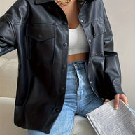 WW | Stylische Lederjacke Für Herren