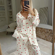 WW | Das Ästhetische Herz-Pyjama-Set
