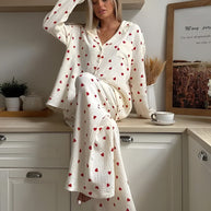 WW | Das Ästhetische Herz-Pyjama-Set