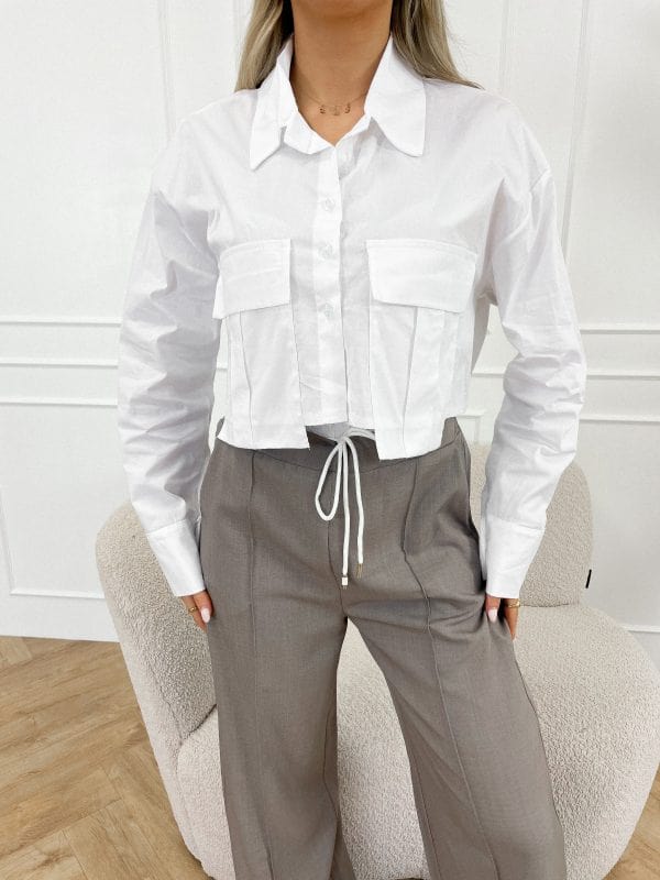 WW | Crop Bluse Top