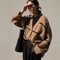 WW | Retro Cardigan Eine Legere und Bequeme Outfit