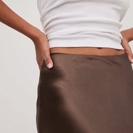 WW | Satinrock Mit Hoher Taille Anna