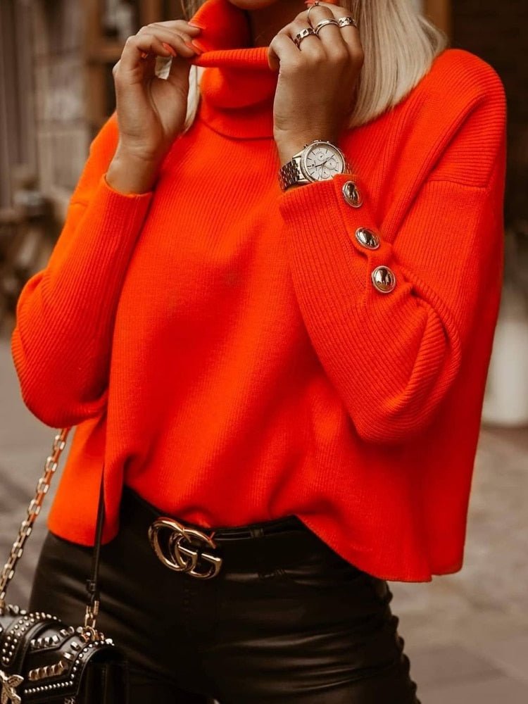 WW | Eleganter Rollkragenpullover für Damen