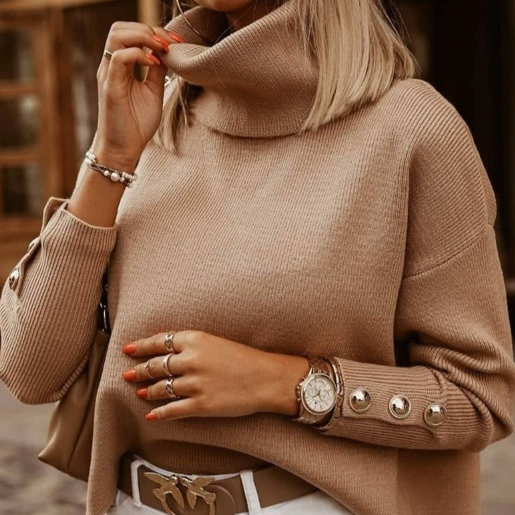 WW | Eleganter Rollkragenpullover für Damen