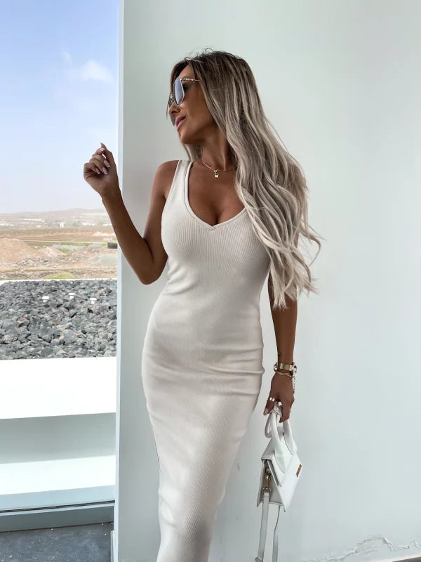 WW | Stilvolles Off Shoulder Crop Top und Midi Rock Set