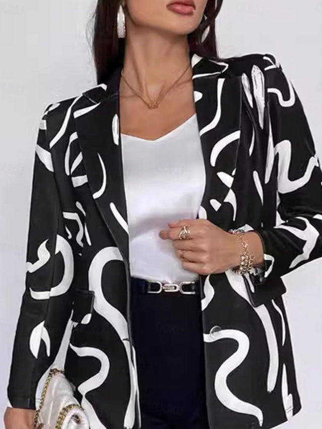 WW | Stilvolle Damen Blazer mit Print