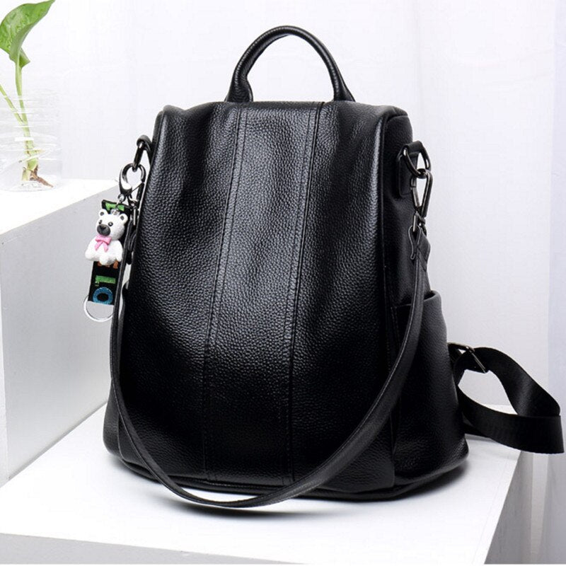 WW | Anti-Diebstahl-Lederrucksack