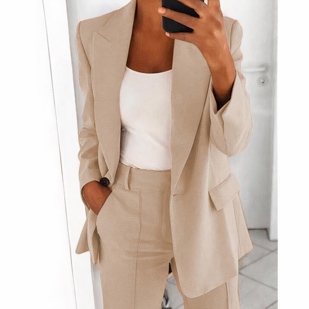 WW | Hose - & Blazer Set Damen Elegant & Vielseitig Für Jeden Anlass
