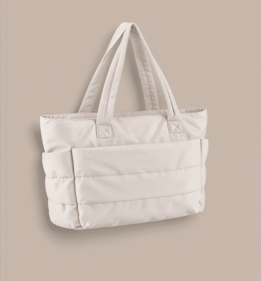 W&W Mode | Damen Tasche Geräumige Puffer Schultertasche Elegantes Design