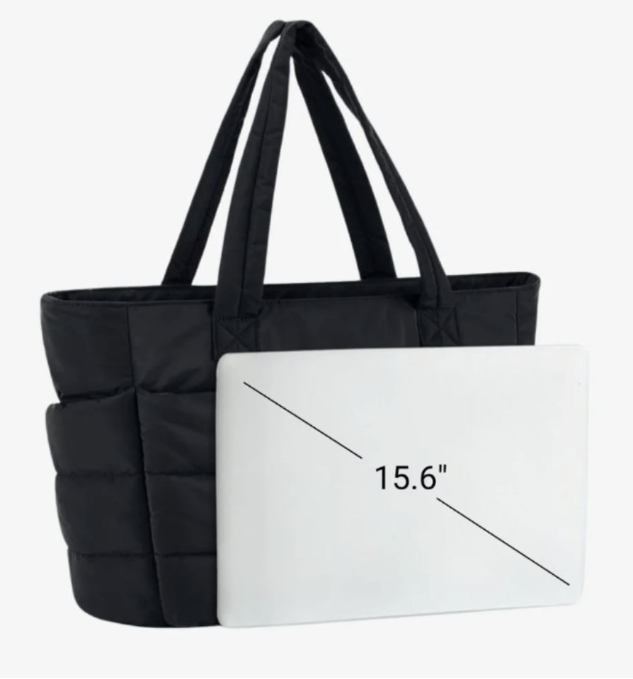 W&W Mode | Damen Tasche Geräumige Puffer Schultertasche Elegantes Design