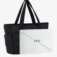 WW | Damen Tasche Geräumige Puffer Schultertasche Elegantes Design