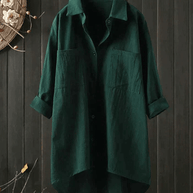 WW | Leinen Bluse Damen Hemd Top