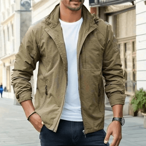 WW | Wasserfest Atmungsaktiv Cargo Stil Herren Sommerjacke