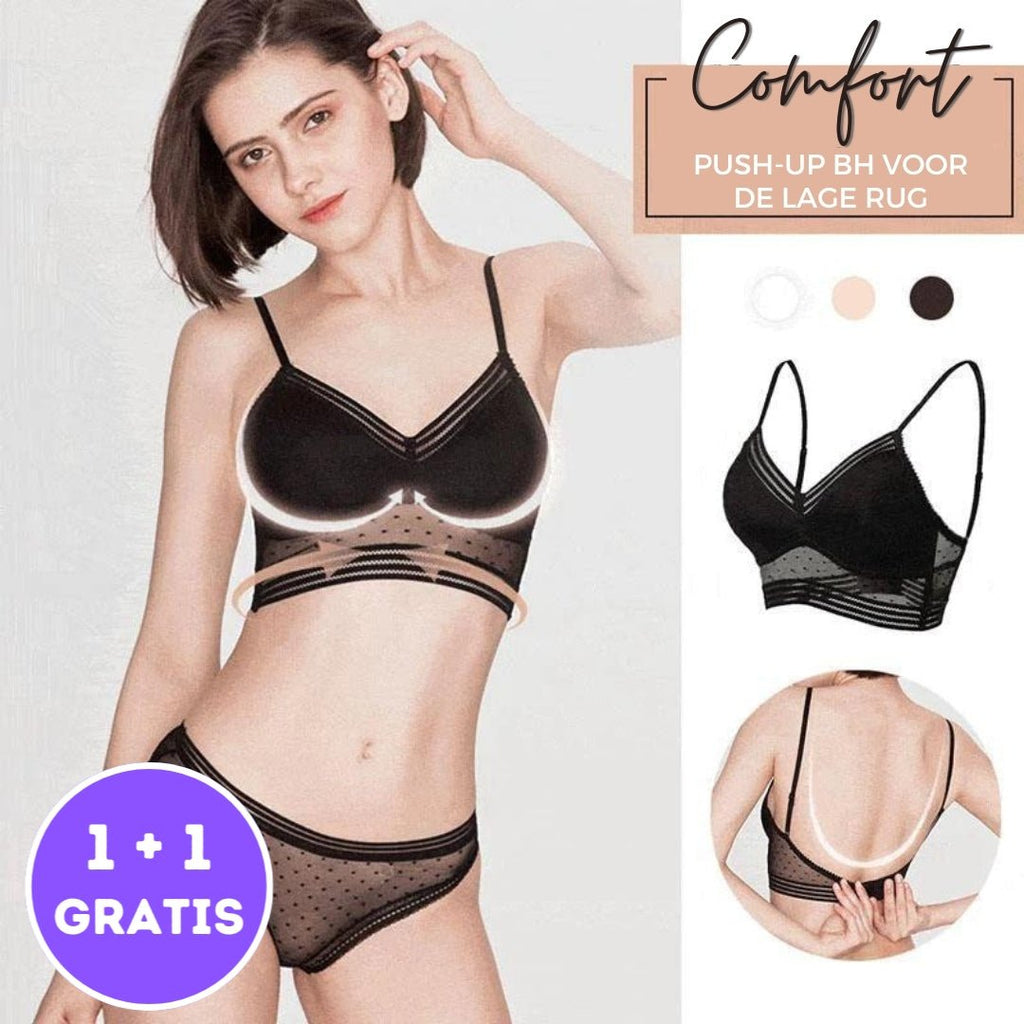 WW | Bequemer Push up Bh Mit Niedrigem Rücken