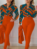 Orange Grün