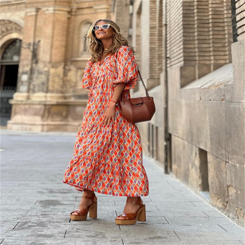 W&W Mode | Retro Print Kleid