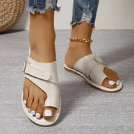 WW | Bequeme Leder Damen Sandalen