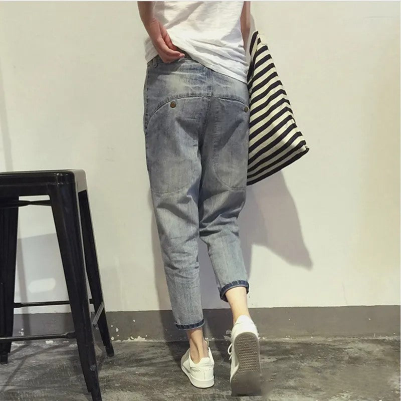 WW | Blaue Jeans Damen Loose Fit