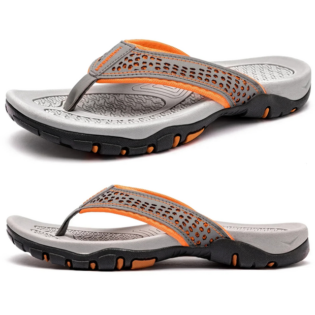 WW | Herren Schwarz Outdoor Sandalen Robust