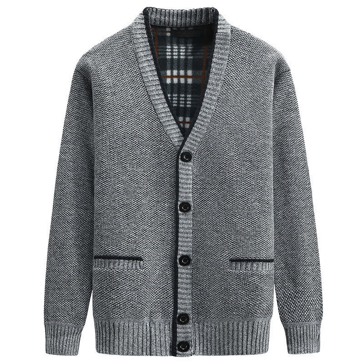 W&W Mode | Herren Outdoor Strickjacke Elegant