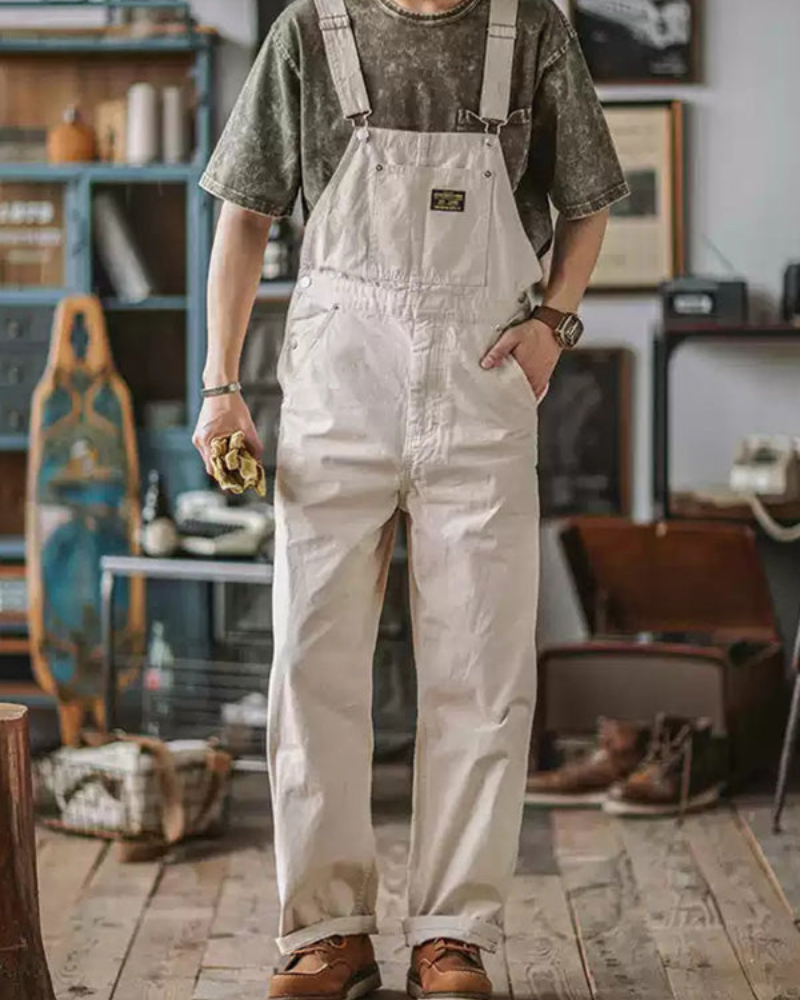 W&W Mode | Herren Robuster Overall Arbeitskleidung