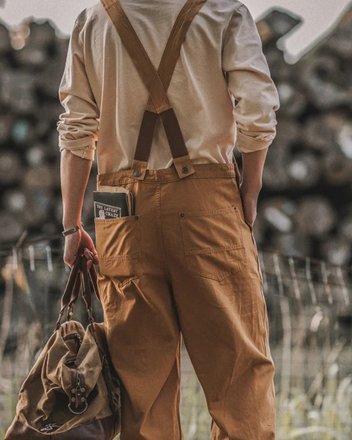 W&W Mode | Herren Robuster Overall Arbeitskleidung