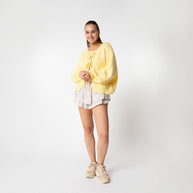 WW | Strickjacke Mit Schleifen