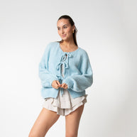WW | Strickjacke Mit Schleifen