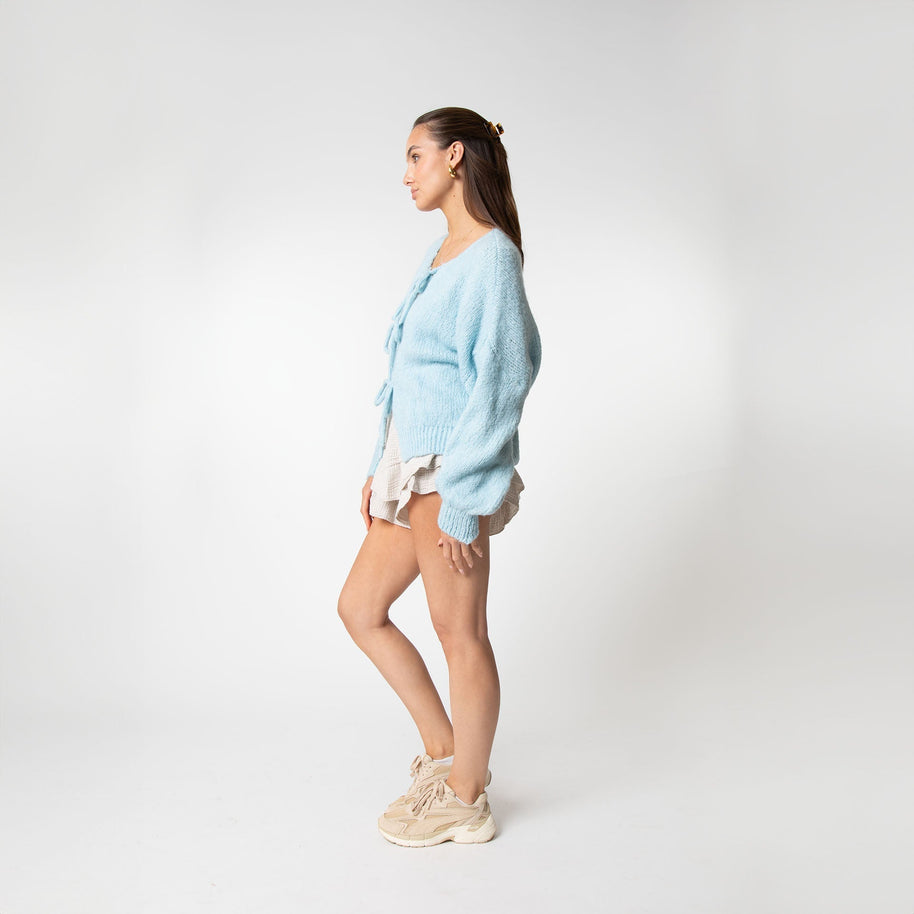 WW | Strickjacke Mit Schleifen