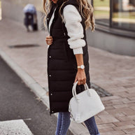 WW | Langer Bodywarmer Weste Camilla