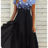 WW | Elegantes Midi Kleid mit Blumen-Spitze