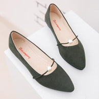 WW | Perlen Flache Schicke Schuhe