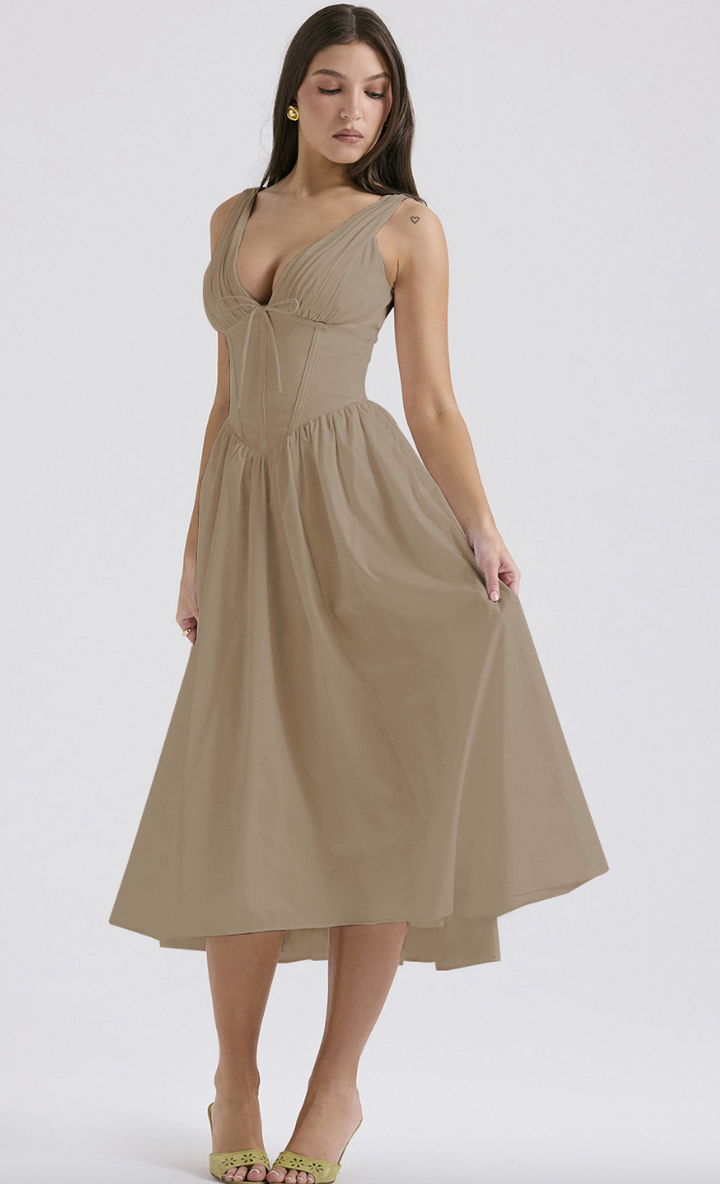 W&W Mode | Abendkleid mit klassischer Silhouette Für Frauen