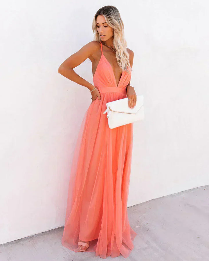 W&W Mode | Langes Kleid 'petaldust'
