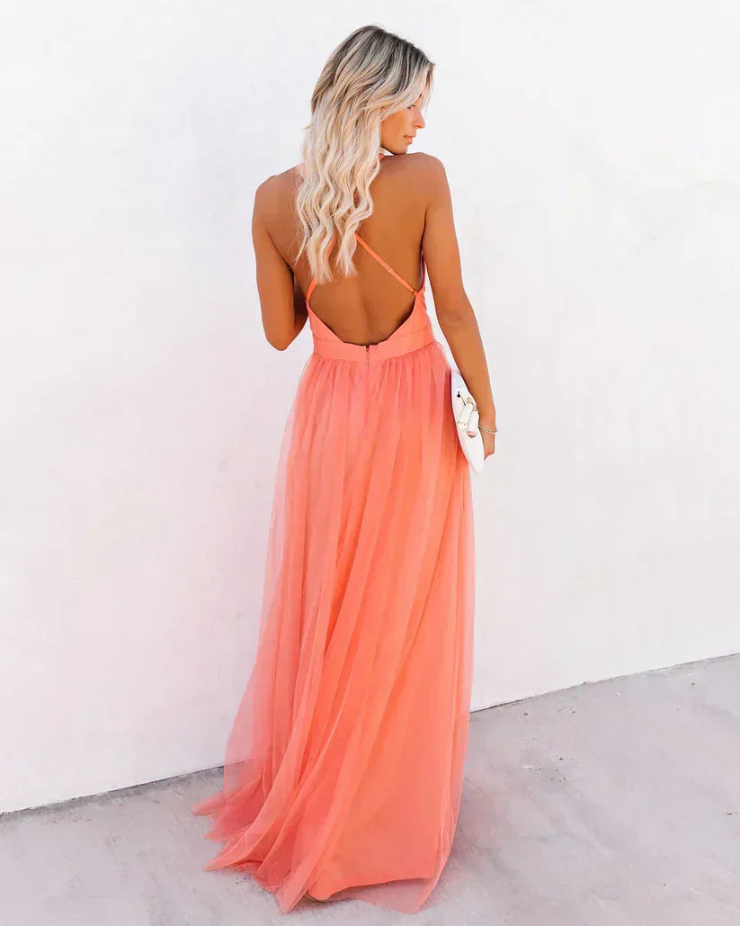 W&W Mode | Langes Kleid 'petaldust'