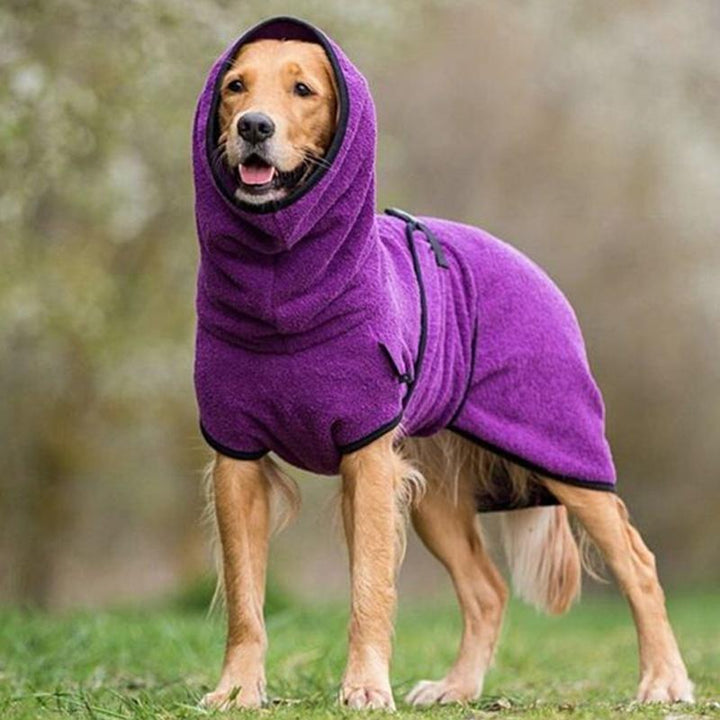 Hundehandtuch-Mantel mit verstellbarer Schnalle