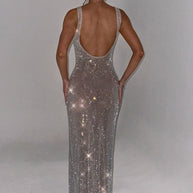 WW | Funkelndes Maxi-Kleid
