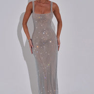 WW | Funkelndes Maxi-Kleid
