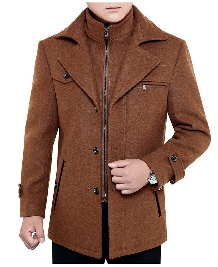 W&W Mode ELEGANTER MANTEL für Männer