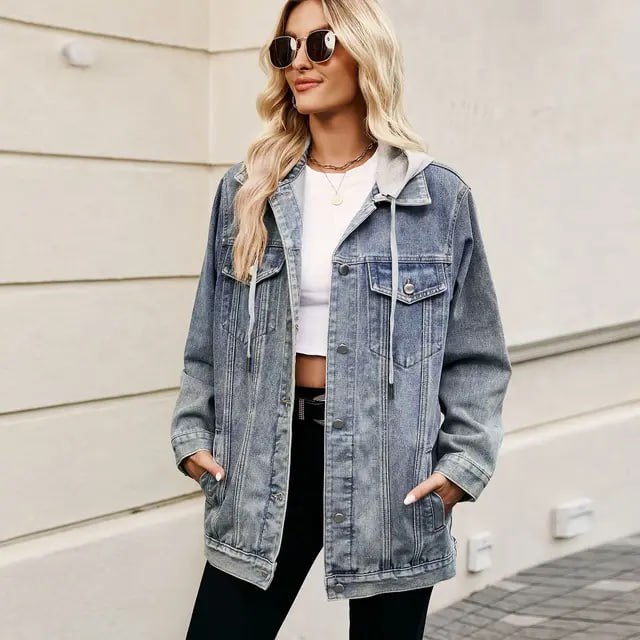 W&W Mode Die Vintage Jeansjacke unter Ihrem Mantel