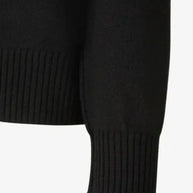 WW | Luxuriöser Rundhalsausschnitt Herzmuster Pullover mit Langen Ärmeln