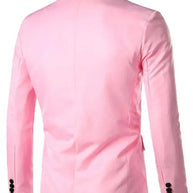 WW | Pink Slim Fit Herren Blazer