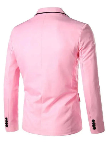 WW | Pink Slim Fit Herren Blazer