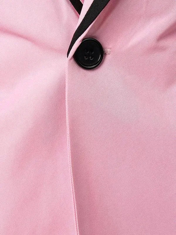 WW | Pink Slim Fit Herren Blazer