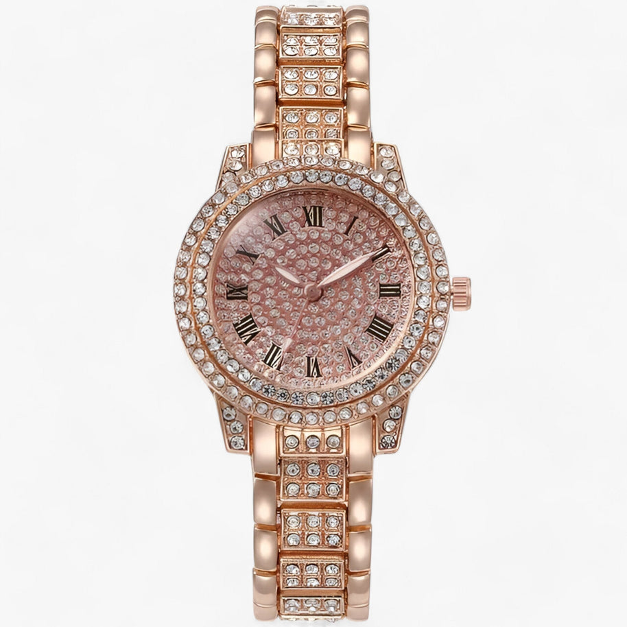WW | Rund Zirconia Steine Uhr