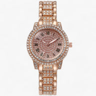 WW | Rund Zirconia Steine Uhr
