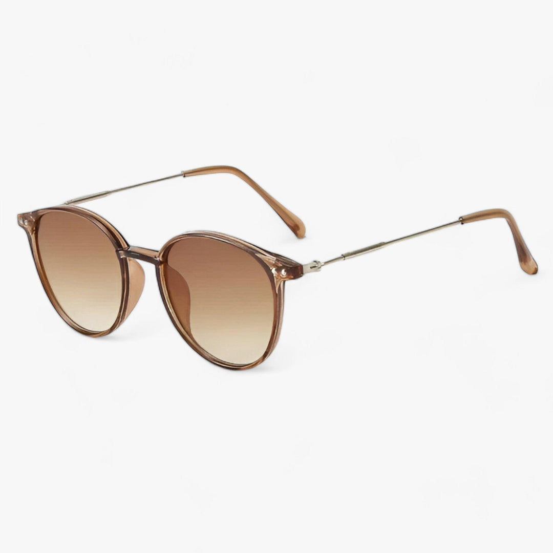 W&W Mode | Retro Luxe Runde Sonnenbrille Für Damen