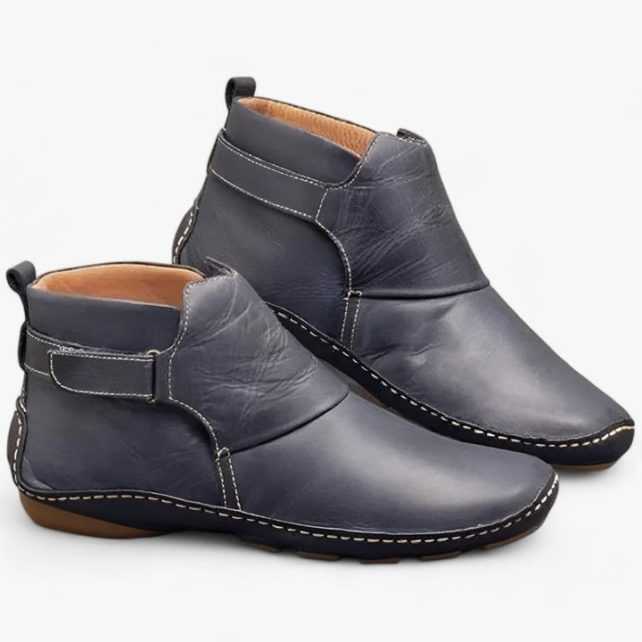 W&W Mode - Damen Boho Slipper Stiefeletten