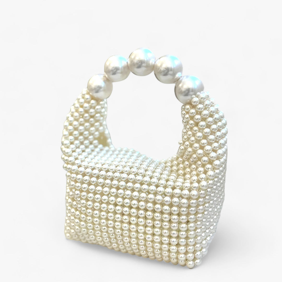 Damen Perlen Tasche - Raffiniertes Design für stilvolle Anlässe